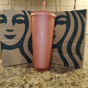Starbucks Pink Lemonade soft-touch Jelly Tumbler